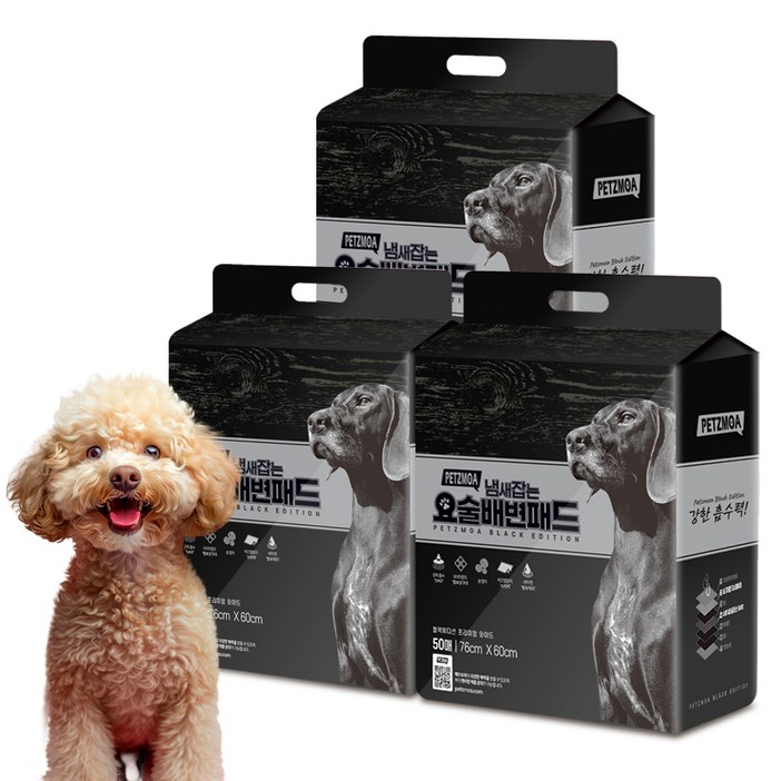 페츠모아 냄새잡는 요술배변패드 대형 레몬향