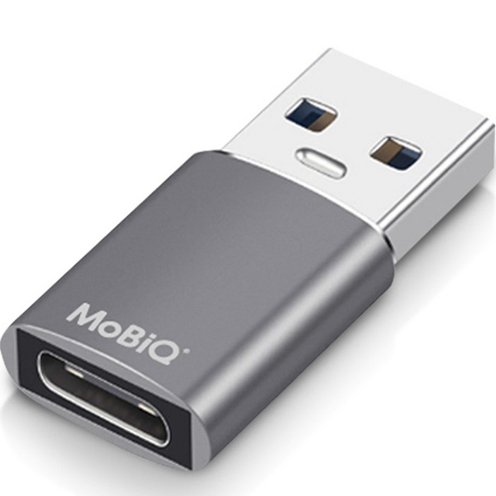 모비큐 A 타입 USB 3.2 to C타입 변환 OTG 10Gbps 고속 젠더 스페이스 그레이, EMATCP1P 모비큐 A 타입 USB 3.2 to C타입 변환 OTG 10Gbps 고속 젠더 스페이스 그레이, EMATCP1P