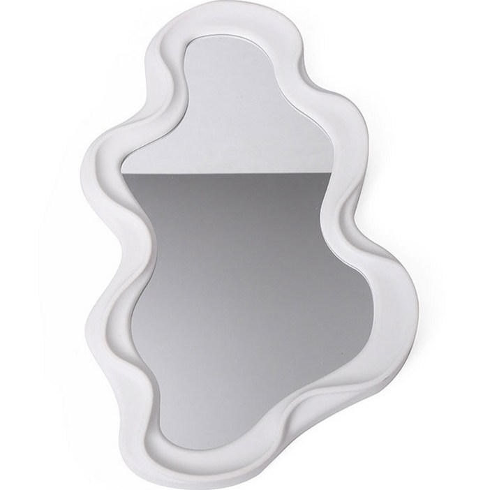 에버하우스 인테리어 비정형 물결 벽거울 타입B