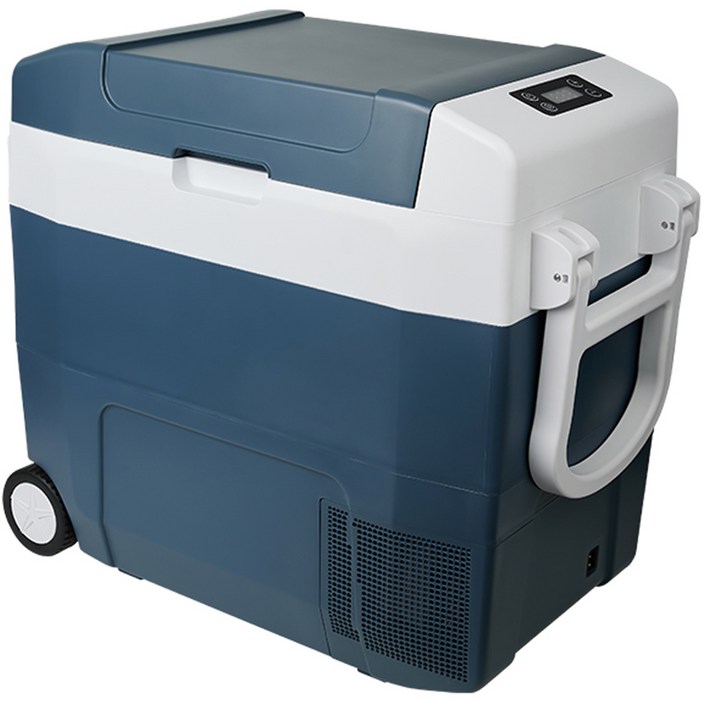 루컴즈 캠핑용 이동식 냉장고 50L R050W01U, 블루, R050W01U