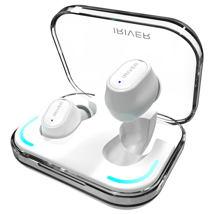 아이리버 블루투스 5.3 LED 충전케이스 무선이어폰