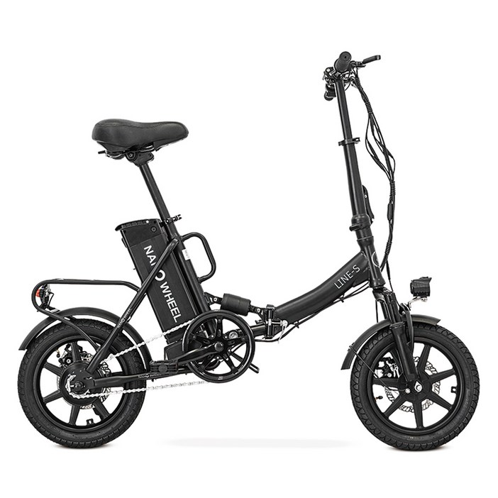 나노휠 라인S 면허 필요없는 접이식 전기자전거 36V 10Ah