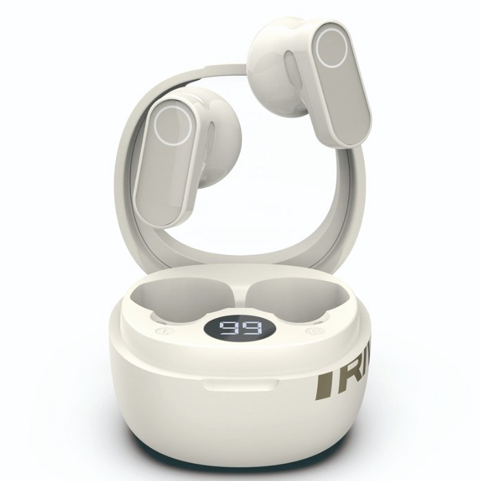 아이리버 미니 블루투스 무선 이어폰, IHBT-TP30, 아이보리