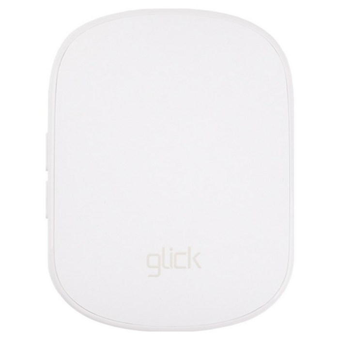 지클릭커 오피스프로 슬라임 미니 블루투스 무선 마우스, 화이트, OP10