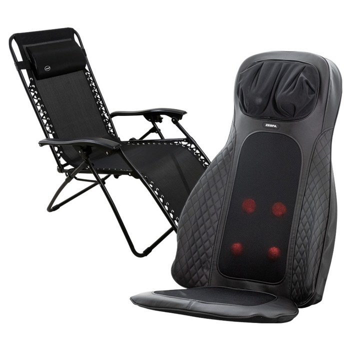 제스파 비트 파워 태핑 두드림 의자형 등 허리 마사지기 ZP1071  안락의자 ZP798 세트