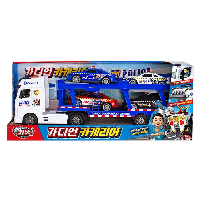 씽크토이 헬로 카봇 가디언 카캐리어 중장비, 단일색상, 1개