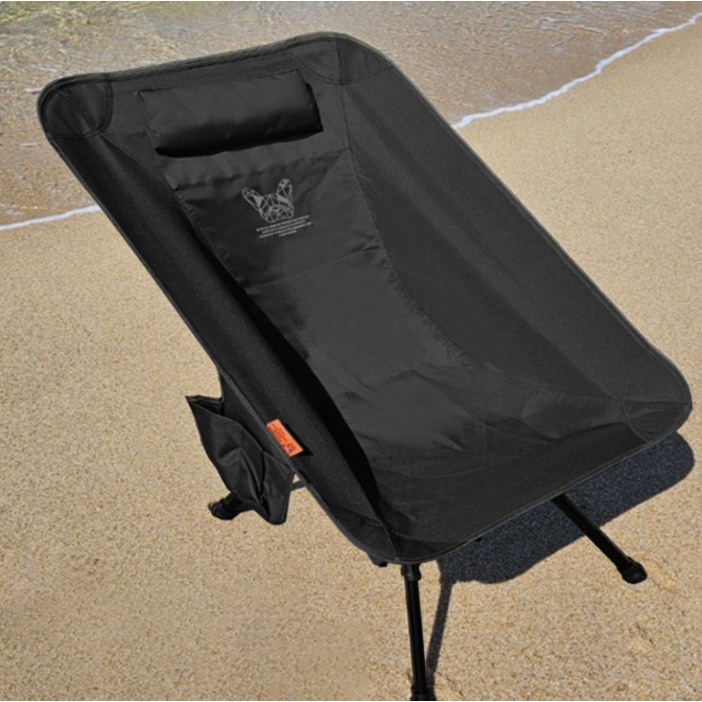 매드독 캠핑 카몬up 70프레임 릴렉스 경량체어, 매트 블랙, 1개