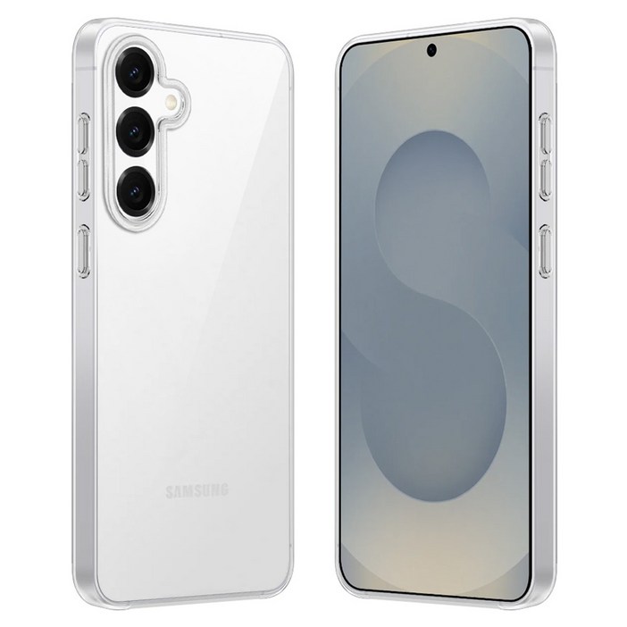 모나프리 올 클리어 소프트 핏 휴대폰 케이스 2p