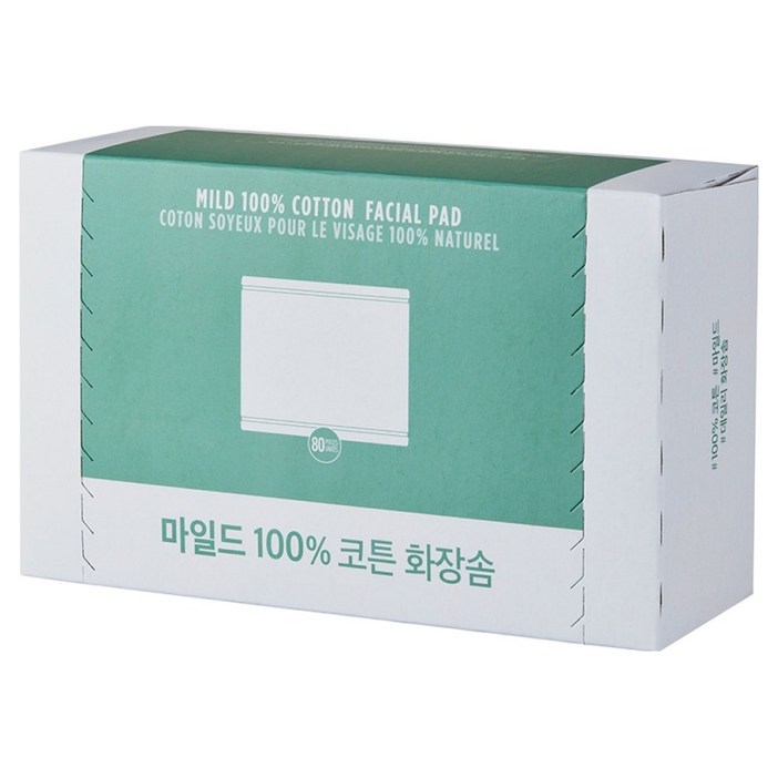 더페이스샵 데일리 뷰티툴즈 마일드 100% 코튼 화장솜