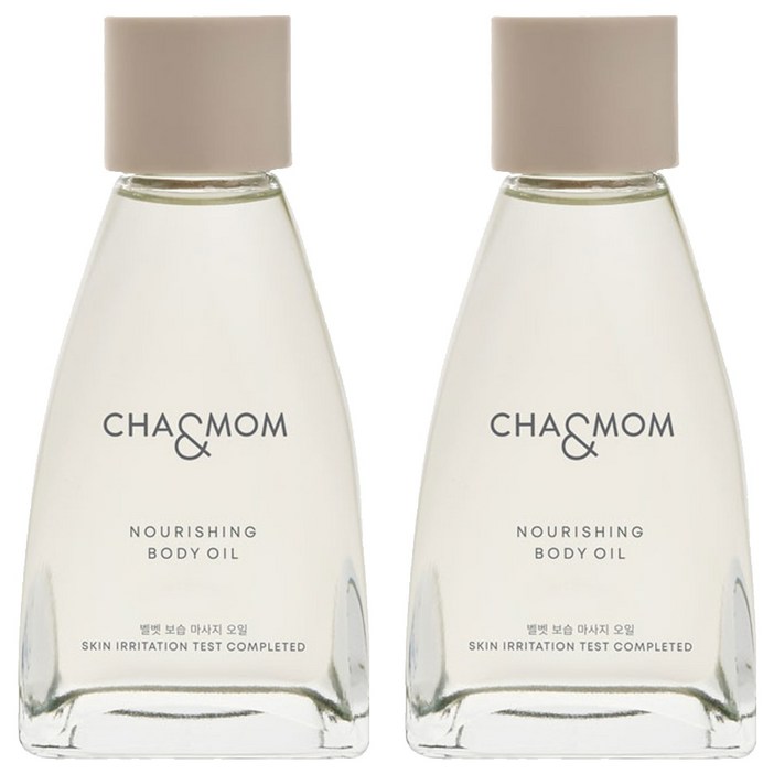 차앤맘 너리싱 바디 오일, 120ml, 2개