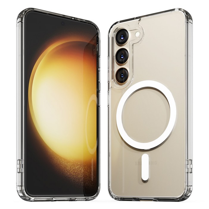 신지모루 아이폰 갤럭시 M-에어클로 Lite 맥세이프 마그네틱 휴대폰 케이스