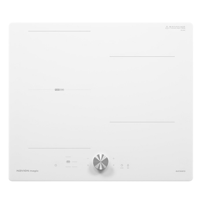 나비엔매직 전기레인지 인덕션 3구 화이트, ERI5043AF, 빌트인