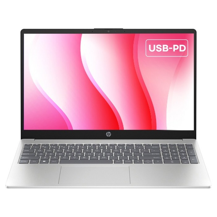 HP 2026 노트북 15 라이젠5 라이젠 7000 시리즈, Natural silver, 15fc1061AU, 512GB, 16GB, Free DOS
