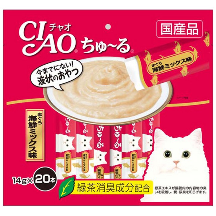 이나바 고양이 챠오 츄르 20P