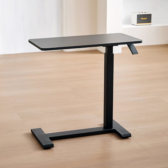 라이크하우스 유압식 높이조절 책상 침대 쇼파 테이블 이동식 사이드테이블