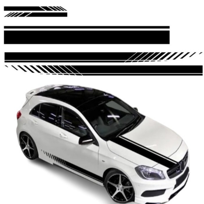 도나토르 차량용 스트라이프 스티커 데칼