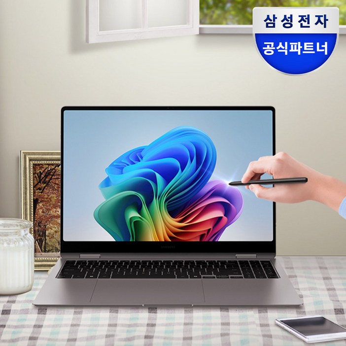 삼성전자 갤럭시북5 프로360 NT960QHA-K71AR 인텔 Ultra7 고해상도 AI 노트북 터치스크린 2IN1 S펜
