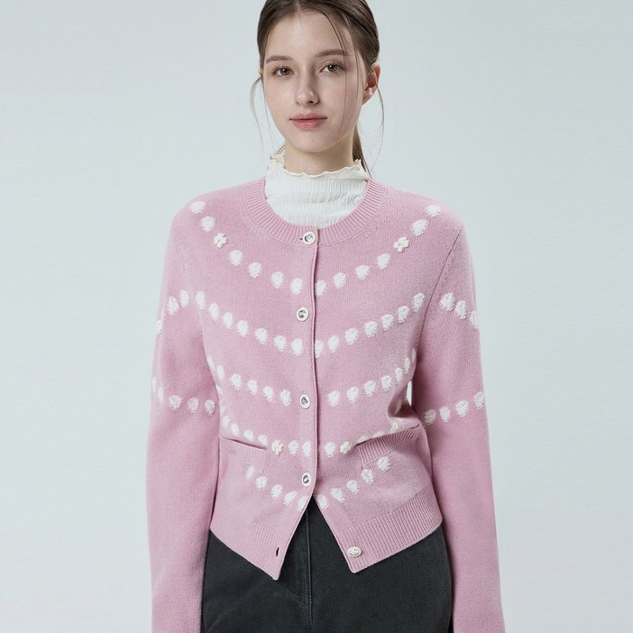 잇미샤 자가드 니트 가디건 ITPCD820 788969