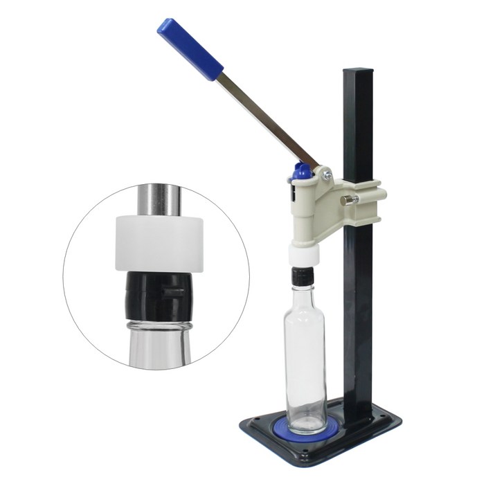 원터치 캡핑기 기름병뚜껑 오일병뚜껑 원터치마개 병뚜껑 봉인 수동 병닫아주는기계, 1개