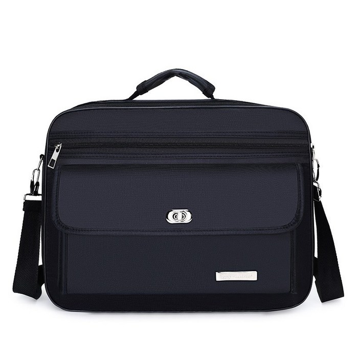 도큐어 프리미엄 대용량 노트북가방 서류겸용, 블랙