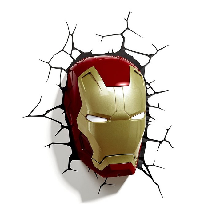 어벤져스 벽장식 라이트 아이언맨,토르,캡틴아메리카,스파이더맨