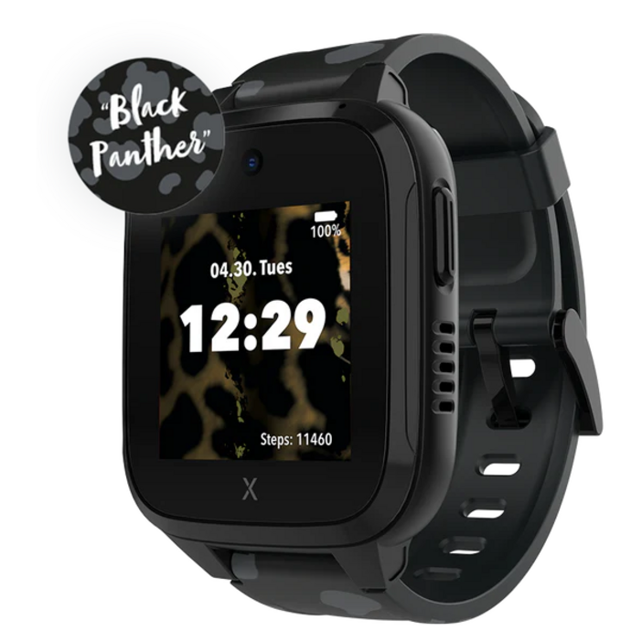 키즈워치폰 엑스플로라 XGO3 위치추적 키즈폰 4G USIM Smart Watch Phone, 블랙, 3.302cm, GPSCellular