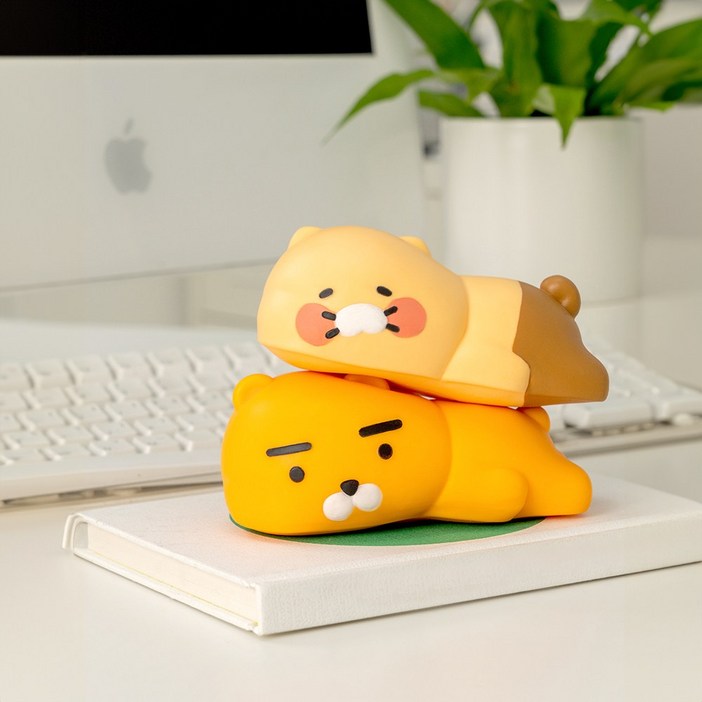 카카오프렌즈 말랑쿠션 손목받침대 손목쿠션 팜레스트 스퀴시 스트레스볼, 1개