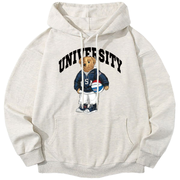 마고MAGO USA 농구곰 후드티