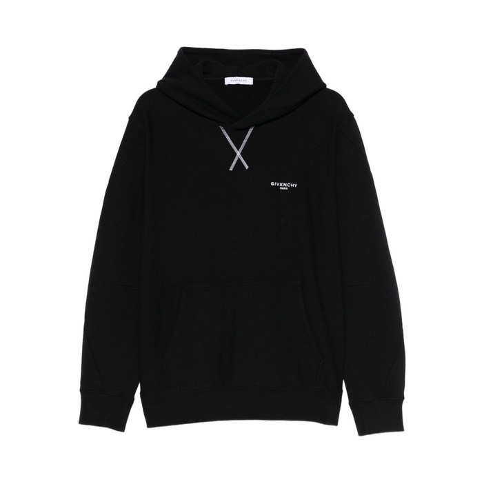 지방시 크로스 스티치 로고 디테일 후디