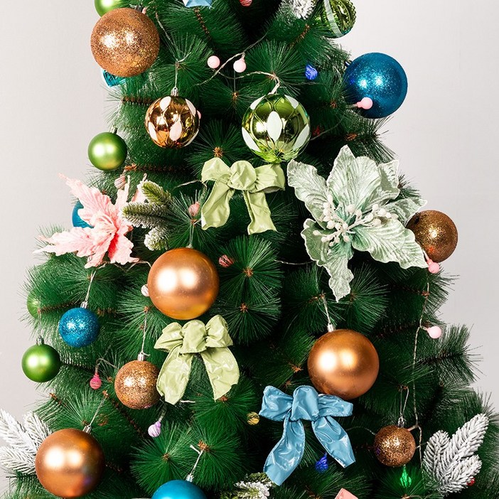 파티팡 크리스마스 트리장식 풀세트 45P [혼합] 장식볼 오너먼트 트리데코, 1개