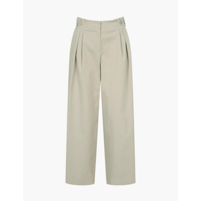 나이스클랍 턱 와이드 팬츠N241MWP201