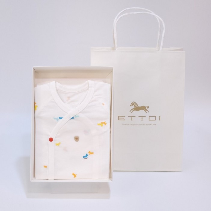 [백화점] 에뜨와 신생아 배냇가운 사계절 출산선물 배냇저고리 IV0327