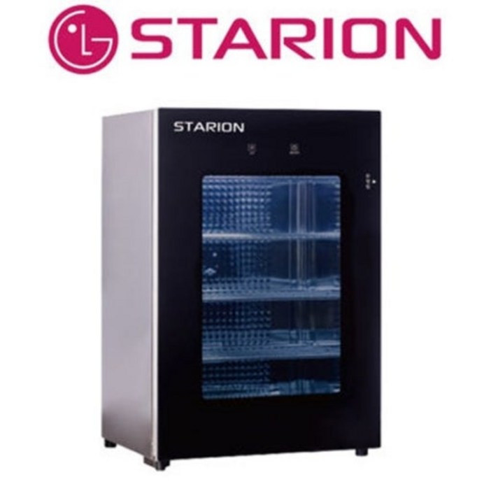 스타리온 UV 자외선 소독기 식당 학교 휴게소 업소용 컵 식기 살균기 SRST080S 컵80개