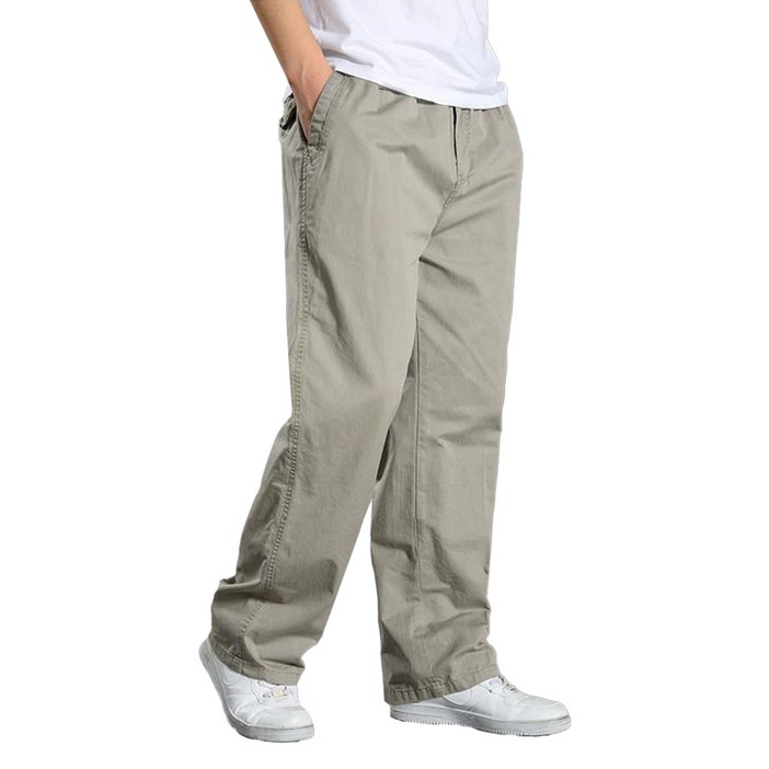 민트스쿨 캐주얼 빅사이즈 밴딩 통바지 와이드 팬츠 3044인치까지