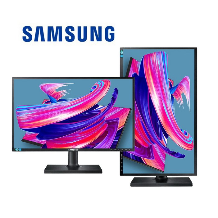 삼성전자 LS22C45K LED FHD 피벗 세로 높낮이 22인치 중고모니터