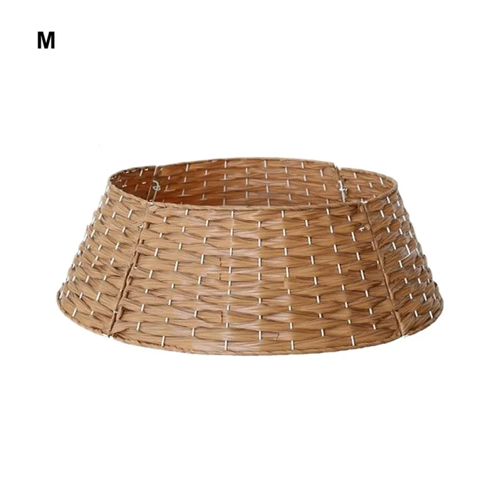 58 60 70CM 크리스마스 트리 베이스 파티 가족 장식 손으로 울타리 스커트 바구니 58 60 70CM 크리스마스 트리 베이스 파티 가족 장식 손으로 울타리 스커트 바구니