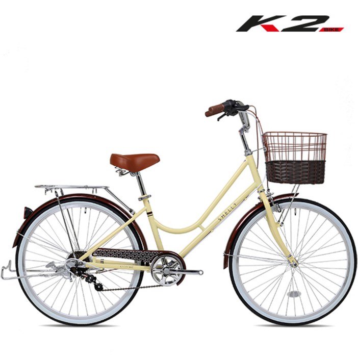 2023 케이투바이크 클래식 여성용자전거 쉘리클래식26인치 7단 조립구매시 사은품증정