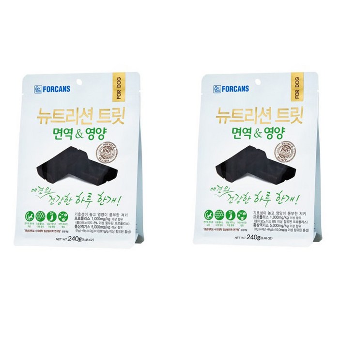 포켄스 뉴트리션 트릿 면역영양 240g