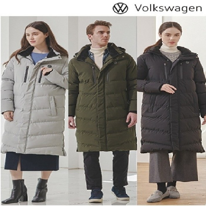 폭스바겐[Volkswagen] [초특가] 폭스바겐 프리미엄 롱 패딩 1종 남여공용