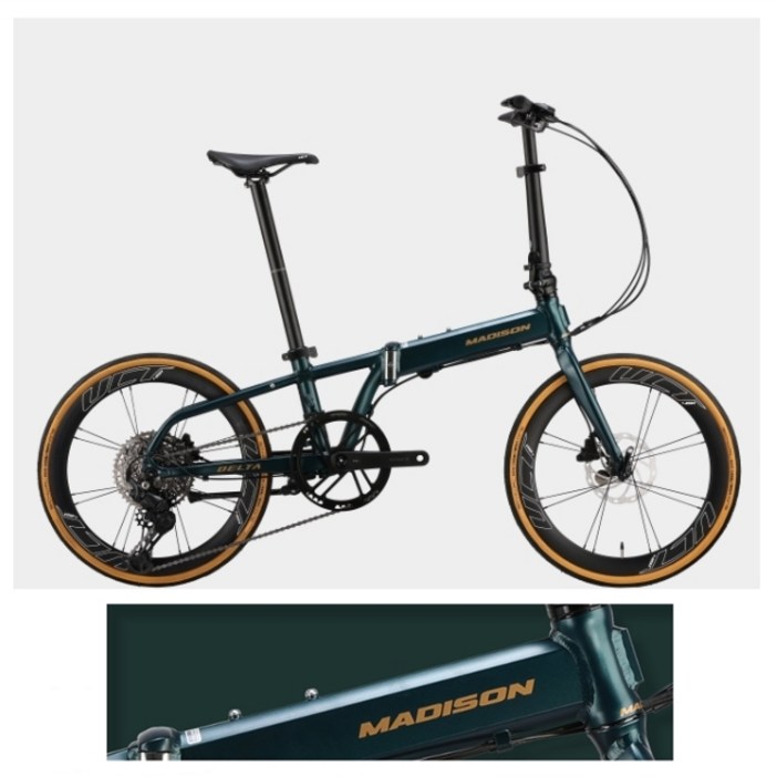 매디슨 뉴 델타 11 접이식 고속 미니벨로 시마노 큐스 11단 장착