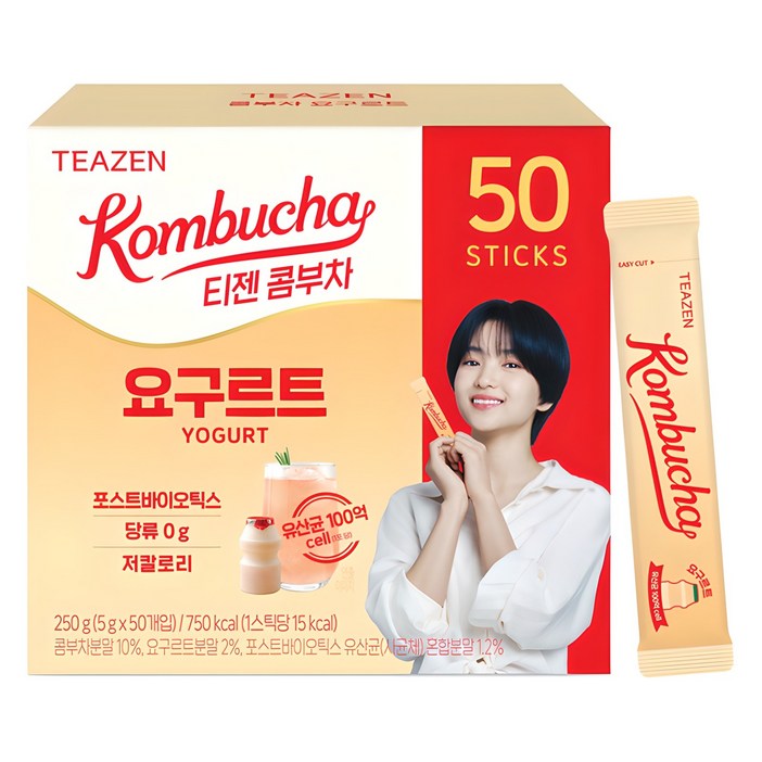 티젠 콤부차 요구르트, 5g, 50개입, 1개