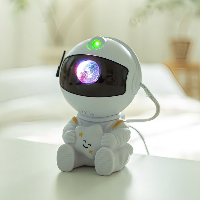 루아즈 미니 우주인 오로라 무드등