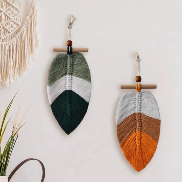 MIROSE 마크라메 인테리어 소품 벽장식 홈데코 월행잉 행운 감성소품