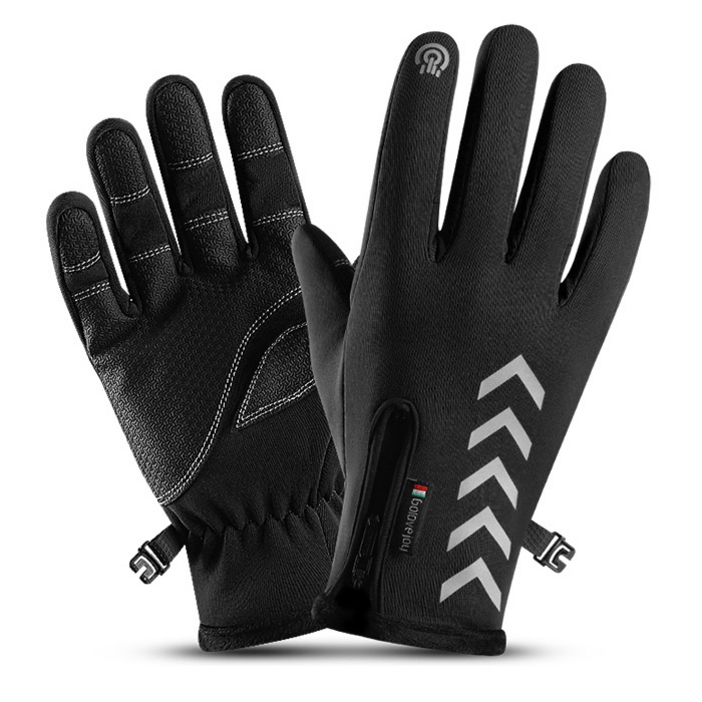 디바이크 스마트폰 터치 기모 오토바이 장갑 남자겨울장갑, M