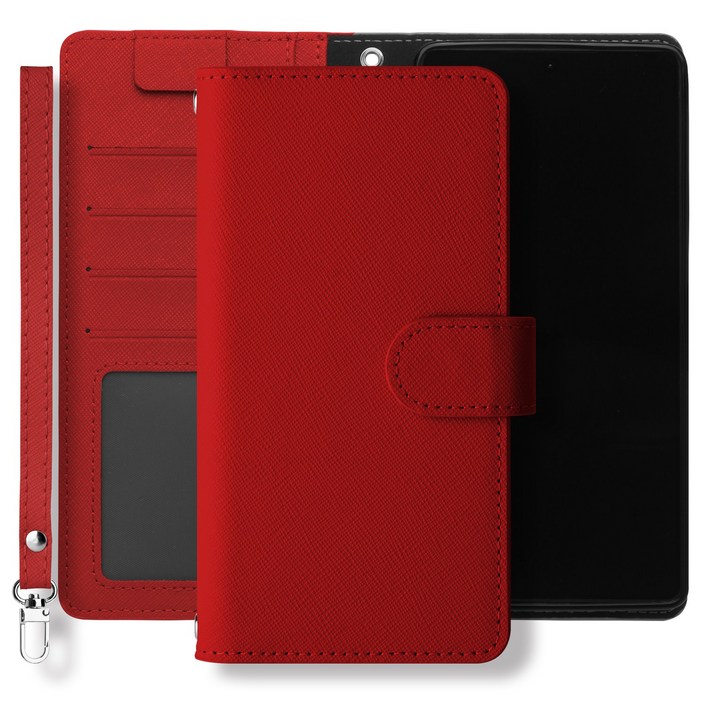 갤럭시 S24 울트라 레아 천연 소가죽 스트랩 다이어리 휴대폰 지갑 케이스 S928