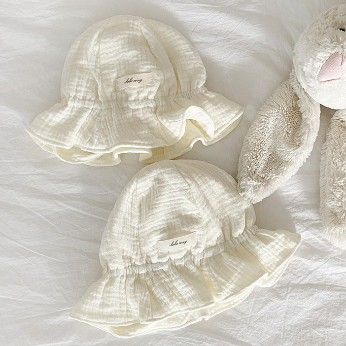 베베코지 신생아 돌 아기 모자 벙거지 거즈햇 KC 인증