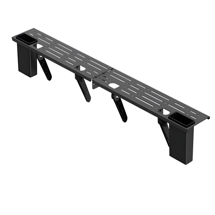 온다 공간활용 TV 상단 셋탑박스 사운드바 선반, 1개, TV상단선반 고급형 ZWJH85 85cmx11cm