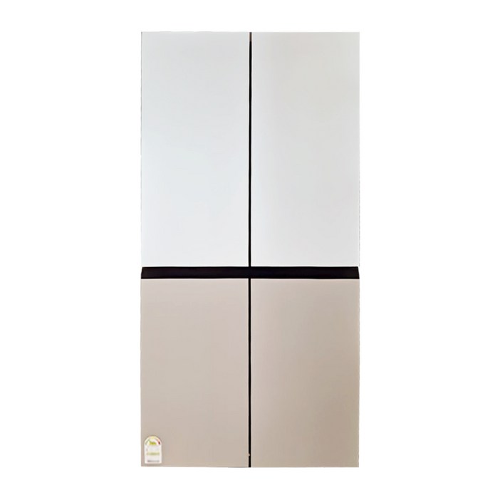 삼성 비스포크 RM70F63R2XJ 냉장고 키친핏 Max 640L 새틴화이트새틴베이지 일렉