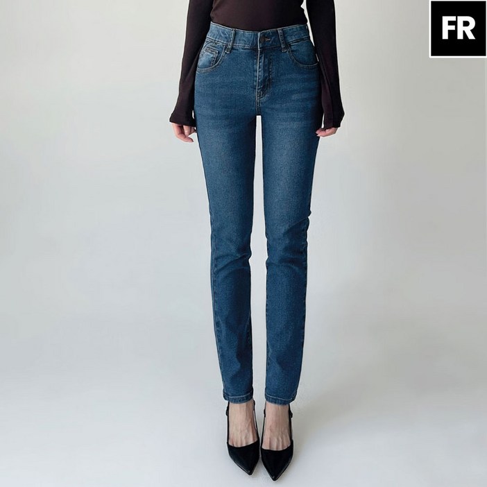 페이버릭 여성 스판 슬림일자청바지 3색상