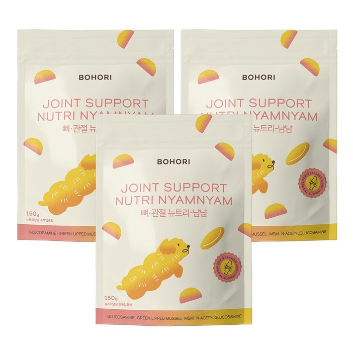 보호리 강아지 뼈 관절 영양제 뉴트리냠냠 대용량 150g
